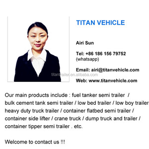 TITAN 3 essieux <span class=keywords><strong>semi</strong></span>-<span class=keywords><strong>remorque</strong></span> <span class=keywords><strong>plateau</strong></span> , <span class=keywords><strong>camion</strong></span> <span class=keywords><strong>semi</strong></span> <span class=keywords><strong>plateau</strong></span> lourd porte engin - Product Image 5