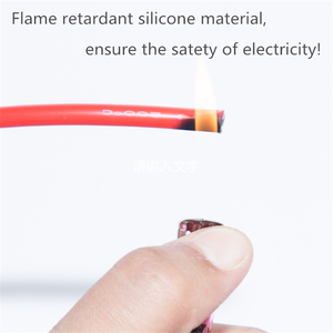 AWM3239 AGG 200C 14AWG 50KV DC ad alta tensione HV rivestito in gomma siliconica resistente al calore ad alta tensione cavo elettrico - Product Image 6