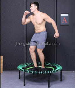 Fitness Trampoline <strong>Rebounder</strong> With Bungee Suspension Stabilizer Handle Bar - Product Image 3