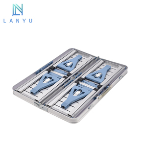 Portable En <span class=keywords><strong>Aluminium</strong></span> en métal déplier pliant <span class=keywords><strong>camping</strong></span> évier petit rond <span class=keywords><strong>table</strong></span> de pique-nique - Product Image 1
