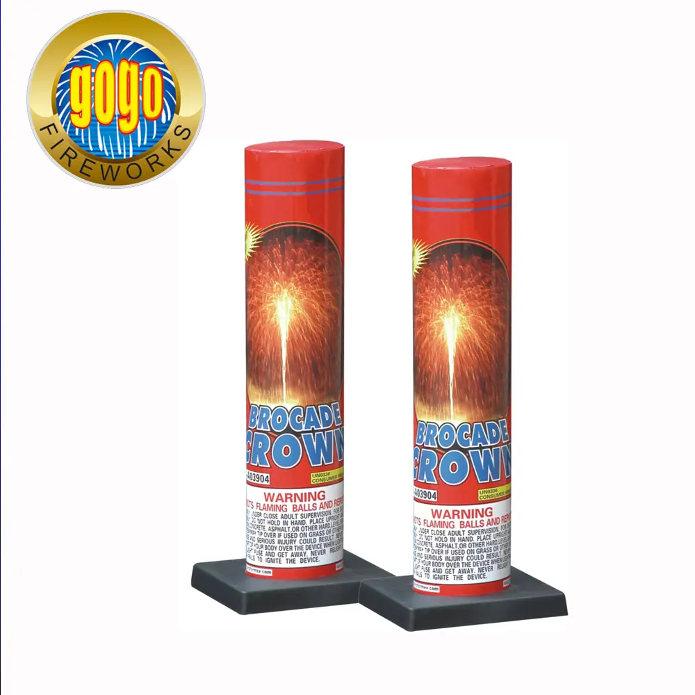 Quality Good Price 3" Brcoade Crown Artillery Shell Fireworks Professional Firework Artillery Shell