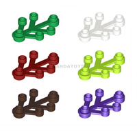 100g-bag Pandatoys Bloques Ladrillo Piezas NO. 2423 bloque planta árbol casa decoración piezas planta hojas ciudad bosque bloque de construcción