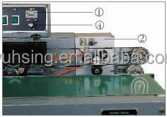 Sellador de banda continua vertical hecho en Taiwán para sellar alimentos, bolsa de plástico - Product Image 2