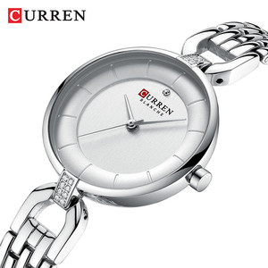 Orologio <span class=keywords><strong>da</strong></span> <span class=keywords><strong>Donna</strong></span> CURREN 9052, Impermeabile 3ATM, <span class=keywords><strong>Orologi</strong></span> Femminili alla Moda con Cinturino in Acciaio Inossidabile, Orologio <span class=keywords><strong>da</strong></span> Polso Sportivo per Signore - Product Image 3