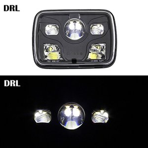 Offre Spéciale Gexune pour le camion de jeep wrangler accessoires <span class=keywords><strong>4x4</strong></span> conduite 5x7 pouces carré LED phare lumière de travail bar - Product Image 4
