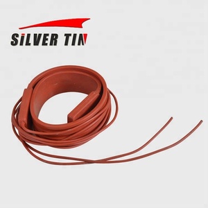 Tira Calefactora de Silicona de 25*1000mm, 100W 220V, Cinta/<span class=keywords><strong>Cable</strong></span> Calefactor para Tuberías - Product Image 1