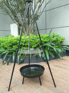 Tripod Charcoal Grills Swing <strong>BBQ</strong> Grills Steel Kettle <strong>Bbq</strong> Garden Accessories <strong>Fire</strong> <strong>Pit</strong> Outdoor - Product Image 2
