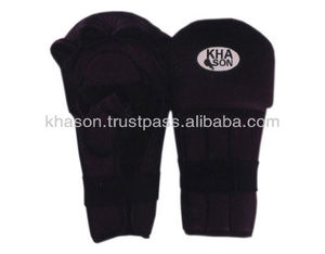 Gants de boxe professionnels personnalisés usine OEM temps couleur EVA PU cuir rouge noir dentelle-gants de boxe professionnels en cuir PU - Product Image 5