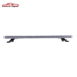 최고 호리호리한 60 인치 스트로브 비상사태 차량을 위한 파란 Led Lightbar 저프로파일 경고 빨간 Led 표시등 막대