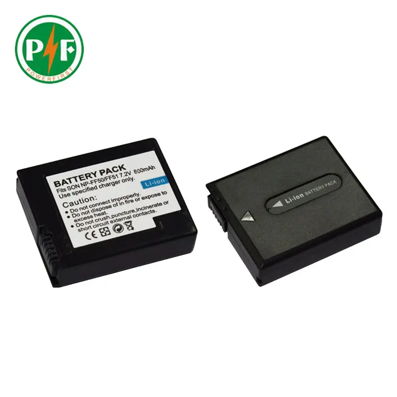 Batterie de remplacement NP-FF50 NP-FF51 NP-FF70 NP-FF71 pour Sony DCR-HC1000