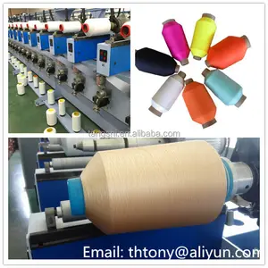 Chính xác dứa cone winder polyester sợi quanh co máy