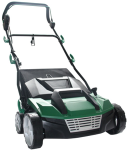 36 centimetri larghezza di taglio 1600W 2 in 1 Elettrico Giardino Scarifier & Aeratore Prato Raker