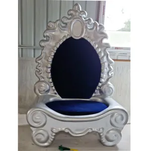 Large Christmas Decoration Santa Throne King Chairs For Outdoor Christmas Decoration Shopping Mall Supplies With Painting