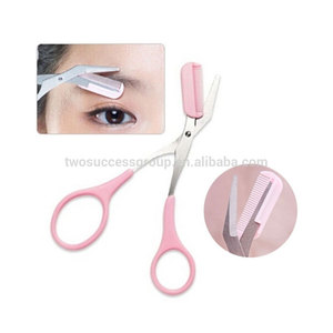 Professional High Quality Stainless Steel Eyebrow <b>Trimming</b> Grooming Cutting Scissors for Personal Care Facial Hair <b>Removal</b> - Product Image 2