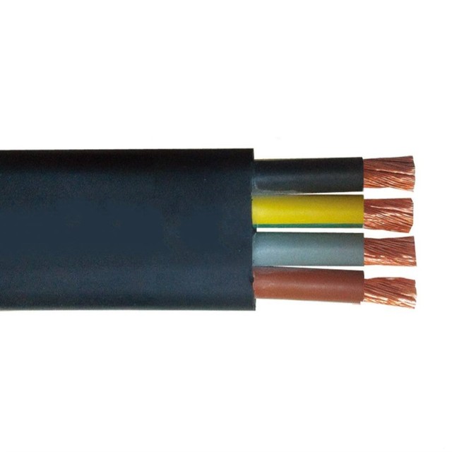Oilwells 3 Core Flat Cable 2 AWG Submersible Pump Cable