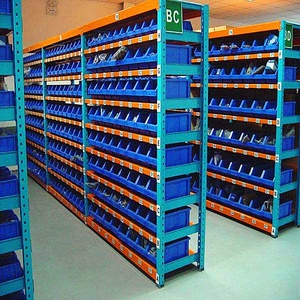 رف تخزين متوسط الحمولة للمستودعات وصندوق بلاستيكي مع شهادة ISO9001 وCE - Product Image 3