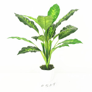 Planta de plástico artificial para decoración <span class=keywords><strong>interior</strong></span>, bonsái para el hogar y la Oficina de gran calidad al aire libre, evergreen - Product Image 1
