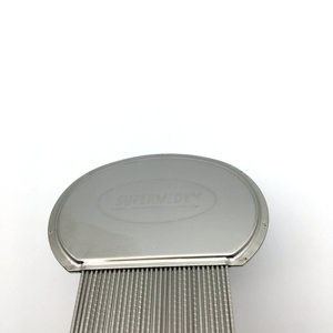 OEM Peigne à dents en acier inoxydable spiralé pour enlever les <span class=keywords><strong>poux</strong></span> des <span class=keywords><strong>poux</strong></span> des tiques des puces pour les enfants - Product Image 4