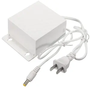 Especially outdoor 24w dc 12V 2A Waterproof Rainproof Switching Power Supply Adapter white for CCTV LED Camera