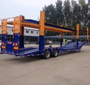 Alta calidad china doble pisos 8 unidades sedanes 2/3 ejes de transporte de coches semi remolque - Product Image 1