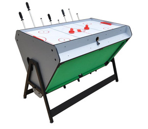 Tavoli da <span class=keywords><strong>Gioco</strong></span> Multifunzione 3 in 1 per Interni: <span class=keywords><strong>Air</strong></span> <span class=keywords><strong>Hockey</strong></span>, Calcio Balilla, Biliardo - Vendita all'Ingrosso - Product Image 2