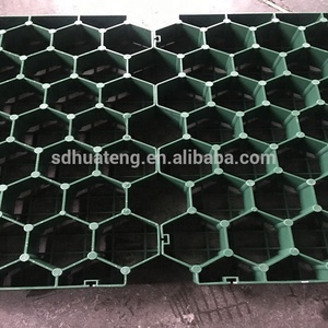 Geomalla de HDPE de Estiramiento Biaxial PP, Protección de Césped Plástico, Pavimentadora de Grava, Estabilización de Suelo, Substrato para Refuerzo de Carreteras - Product Image 3