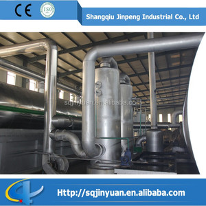 Kontinuierliche Altreifenölraffinerie Pyrolyse & Cracking Energiesparende Reifenrecyclingmaschine mit Zahnradpumpe Getriebe Motor - Product Image 3