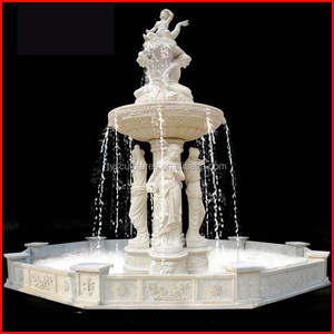 Escultura <span class=keywords><strong>de</strong></span> figura <span class=keywords><strong>de</strong></span> <span class=keywords><strong>piedra</strong></span> al aire libre con fuentes, estatua <span class=keywords><strong>de</strong></span> hombre y mujer, <span class=keywords><strong>fuente</strong></span> <span class=keywords><strong>de</strong></span> agua <span class=keywords><strong>de</strong></span> mármol grande - Product Image 4
