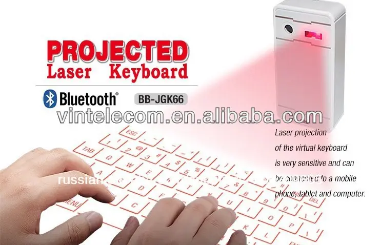 лазерного виртуальная клавиатура беспроводная клавиатура для планшетного ноутбука и мобильного phone