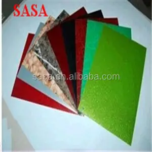 colored pvc film with customized texture and design for decoration