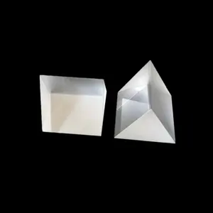 Bk7 Glass Optical Prisms Quartz Crystal Bk7 Optical Glass Dispersion Prisms Equilateral Triangular Prism