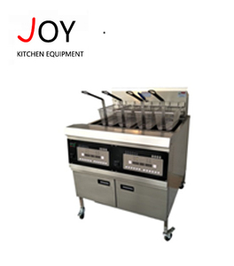 <span class=keywords><strong>KFC</strong></span> Électrique Industriel De Haute Qualité 2-Réservoir Friteuse 4 Paniers Friteuse Pour Poulet Frit - Product Image 1