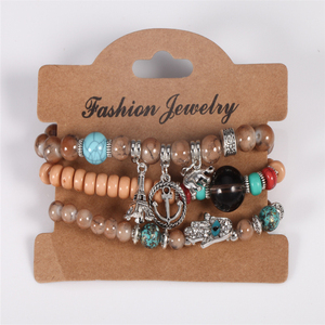 Braccialetto con Charm Mano di <span class=keywords><strong>Fatima</strong></span> in Lega di Zinco, Gioielli alla Moda Senza Nichel - Product Image 3