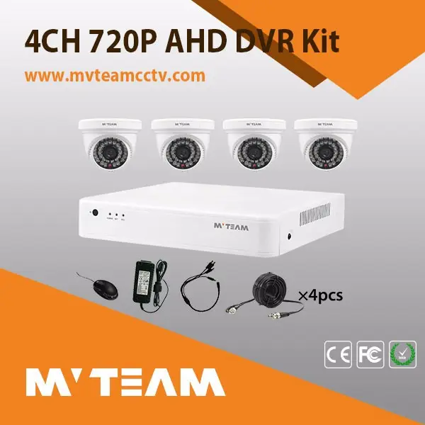 Kits de Cámaras de Seguridad P2P CCTV del Hogar Sistemas de China Shenzhen CCTV Fabricante