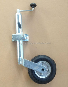 Ruedas de caucho macizo de venta directa de fábrica con núcleo de hierro de alta resistencia, adecuadas como <span class=keywords><strong>rueda</strong></span> guía para carros de cilindros de oxígeno. - Product Image 1