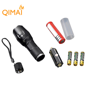 103C Yiwu Qimai Gros En Aluminium auto défense <span class=keywords><strong>police</strong></span> recherche lumière led <span class=keywords><strong>lampe</strong></span> de poche <span class=keywords><strong>torche</strong></span> - Product Image 4