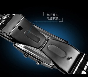 Binary led watch unique design 5ATM water resistant unisex custom watches - Product Image 4