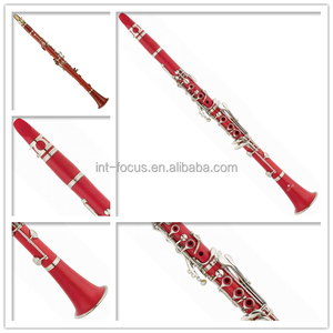 Enfoque de la marca de color <span class=keywords><strong>rojo</strong></span> instrumento de música <span class=keywords><strong>clarinete</strong></span> - Product Image 4