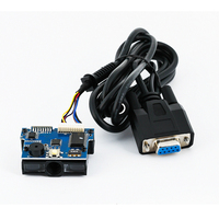 Módulo Escáner de Código de Barras 2D Integrado Rakinda LV12 USB/COM, Alta Velocidad 100 Lecturas/Segundo, Sensor CCD Lineal, Cable de 1500 mm - Disponible en Stock