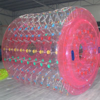 Balle aquatique gonflable en PVC Zorb Toy de 2,2 m de diamètre, capacité supérieure à 500 kg, pour adultes et enfants, usage commercial