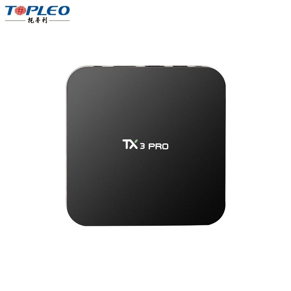 Surtidor de China android hd media player smart box tv TX3 pro 4 K 1G 8G iptv libre KODI descargar smart BOX