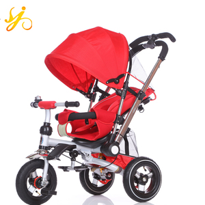 2018 yeni model katlanabilir bebek <span class=keywords><strong>3</strong></span> tekerlek trike araba/çocuklar büyük tekerlek trike/ride on oyuncak çocuk arabası trike - Product Image 5