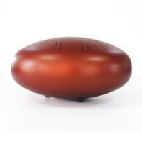 Musical Instrument Steel Tongue Drum C D E F G a B C Note 5.5'' 8'' 10'' 12 '' 14'' Size Percussion Instrument Sounding
