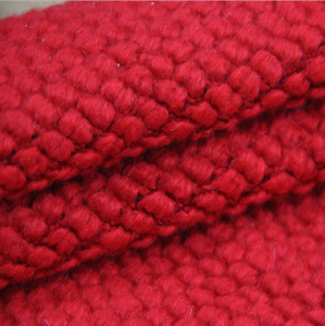 新的热销80% 羊毛混纺针织纯色毛呢面料服装家纺LYKW136 - Product Image 5