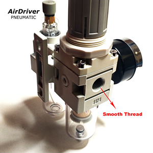 Pneumatic Regulator Filter Udara Sumber Udara Pengobatan dengan Kuningan Filter Frl Unit - Product Image 5