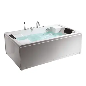 FC-214 2 person massage bathtub Whirlpool Bathtub Tubs Baignoire Hottub Soaking Swim Hot Tub Bath Tab
