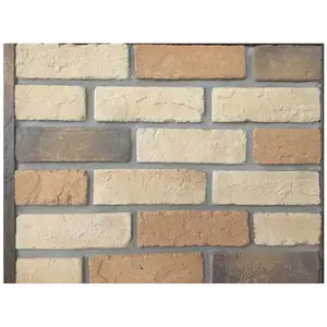 Buitenkant decoratieve muur bricks