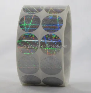 50 Mic Hologram Film Sticker with Custom Design