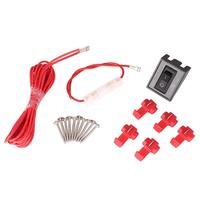 5PCS Feux de toit de voiture fumés ambre 9 LED Feux de toit Feux de position pour voiture Tout-terrain