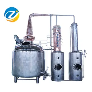 alambic distillation reflux column gin distillery equipment